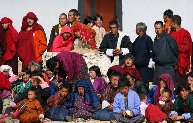 the people of bhutan