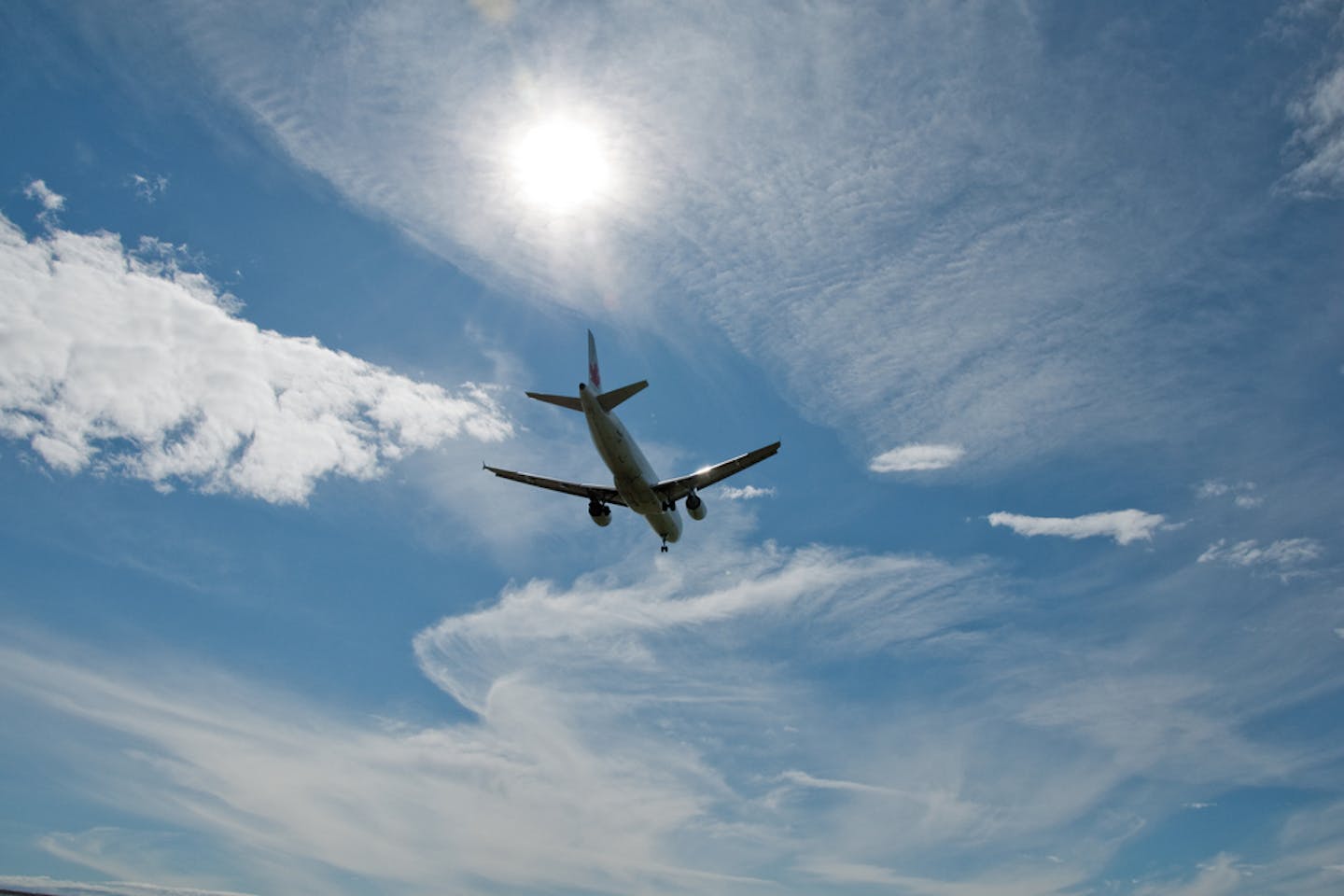 plane takes off vancouver