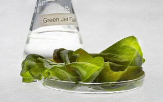 Jet fuel produced from algae