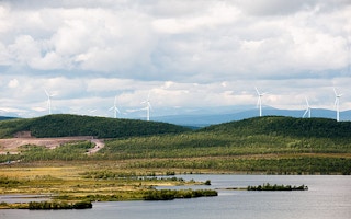 wind farm in Sweden
