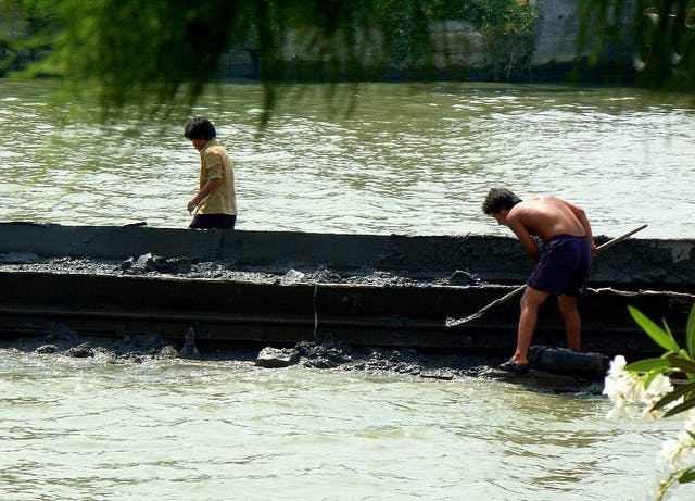 coal workers in China