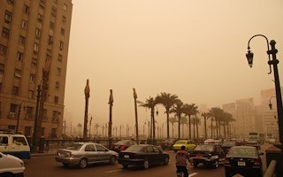 air pollution in Cairo Egypt