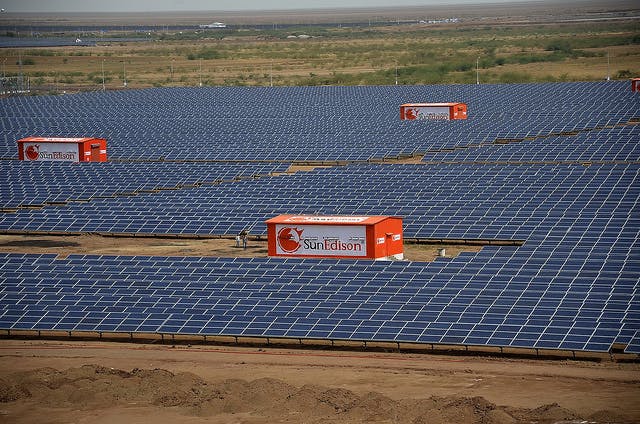 solar power plant in Gujarat