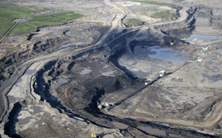 Oil sands in Canada's Fort McMurray