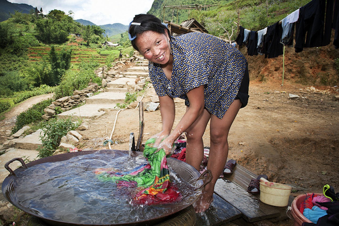 woman in sapa