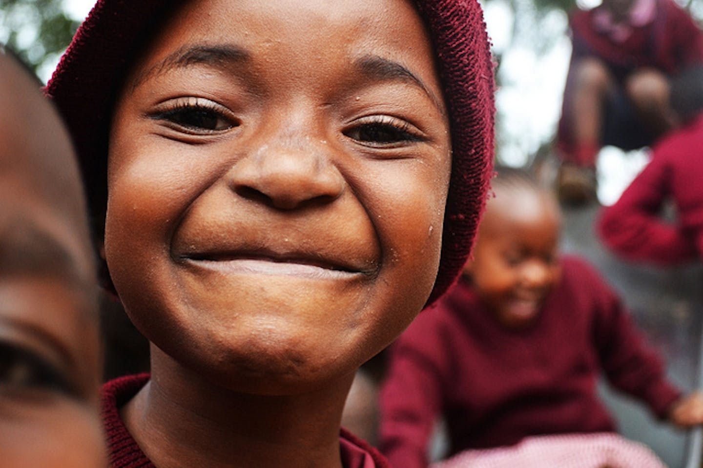 Kenyan school kids