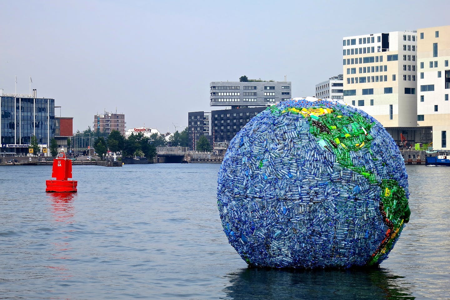 Plastic globe