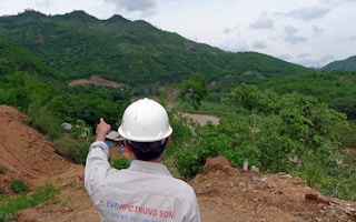 Trung Son hydro in Vietnam