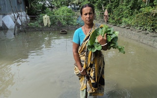 a woman in Bangladesh living on the frontline of climate change