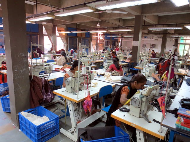 women garment workers in India