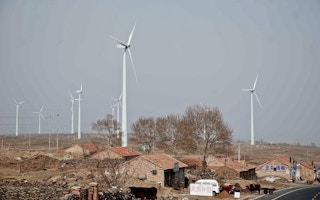 Zhangbei Wind Power Project in China