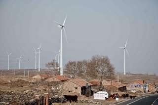 Zhangbei Wind Power Project in China