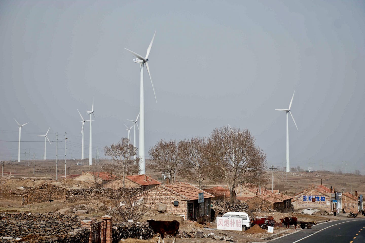Zhangbei Wind Power Project in China