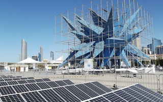 solar in Abu Dhabi Corniche