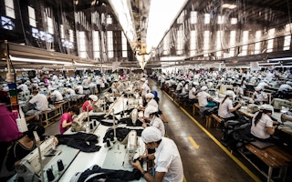 Garment factory in Ho Chi Minh City, Vietnam