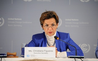 UNFCCC executive secretary Christiana Figueres