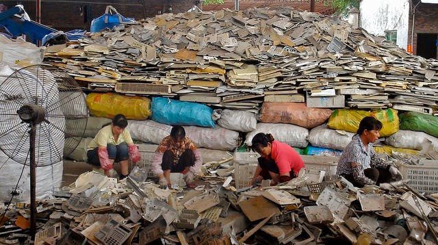 e-waste for melting