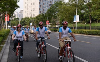bike ride event Shanghai