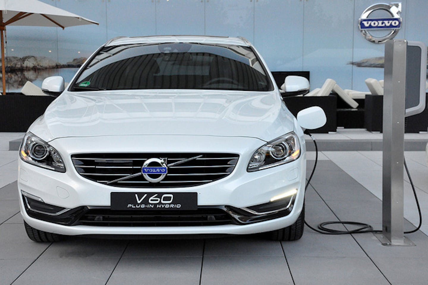 Volvo V60 plug in hybrid car