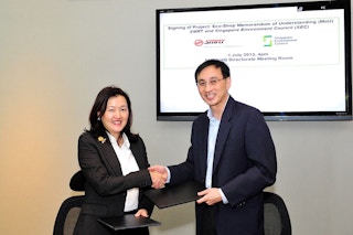 SEC and SMRT Eco-Shop programme partners