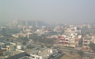 polluted delhi