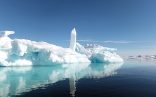 arctic ice floe