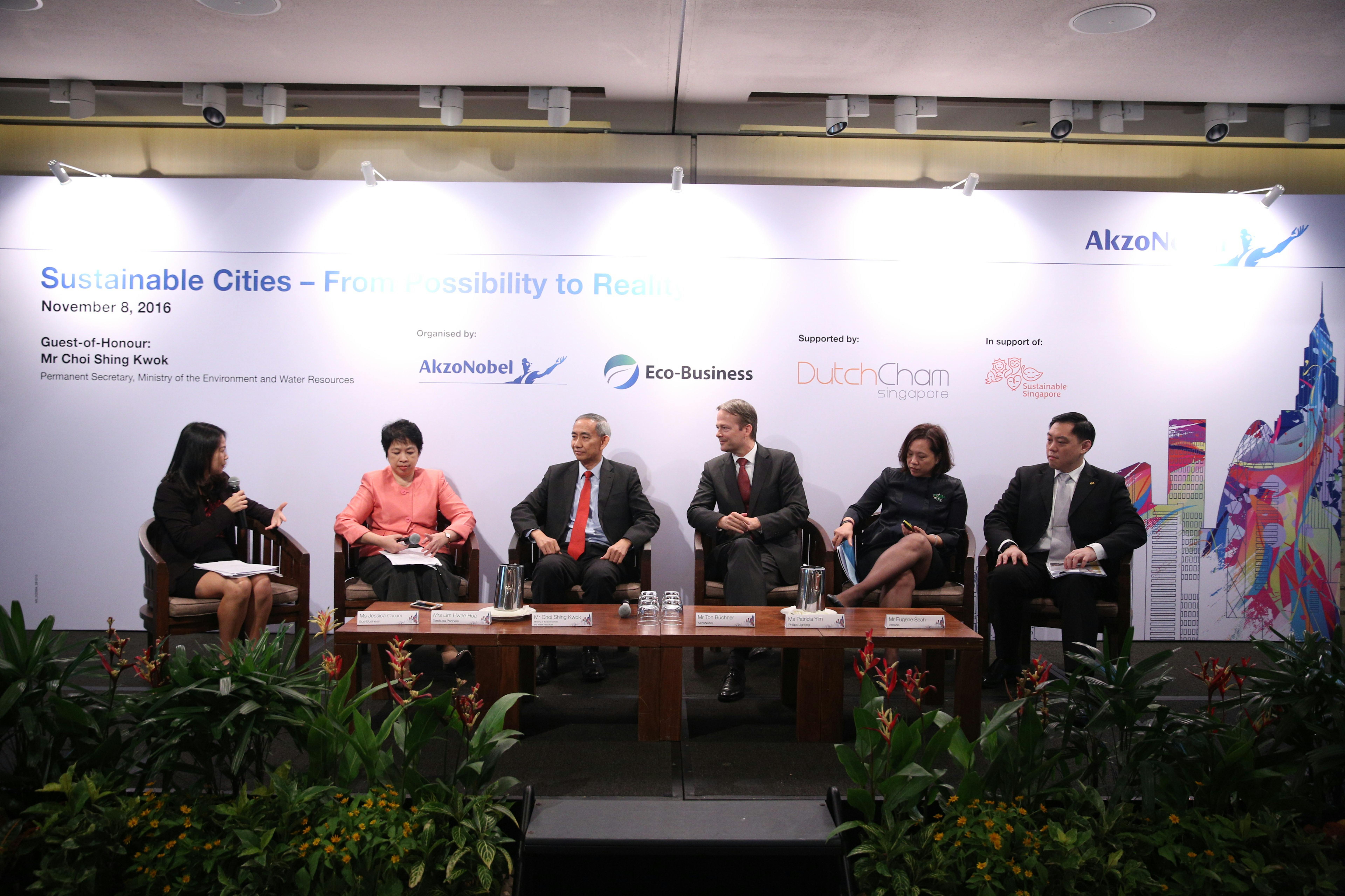 AkzoNobel Cities:Possibilities panel discussion 2016