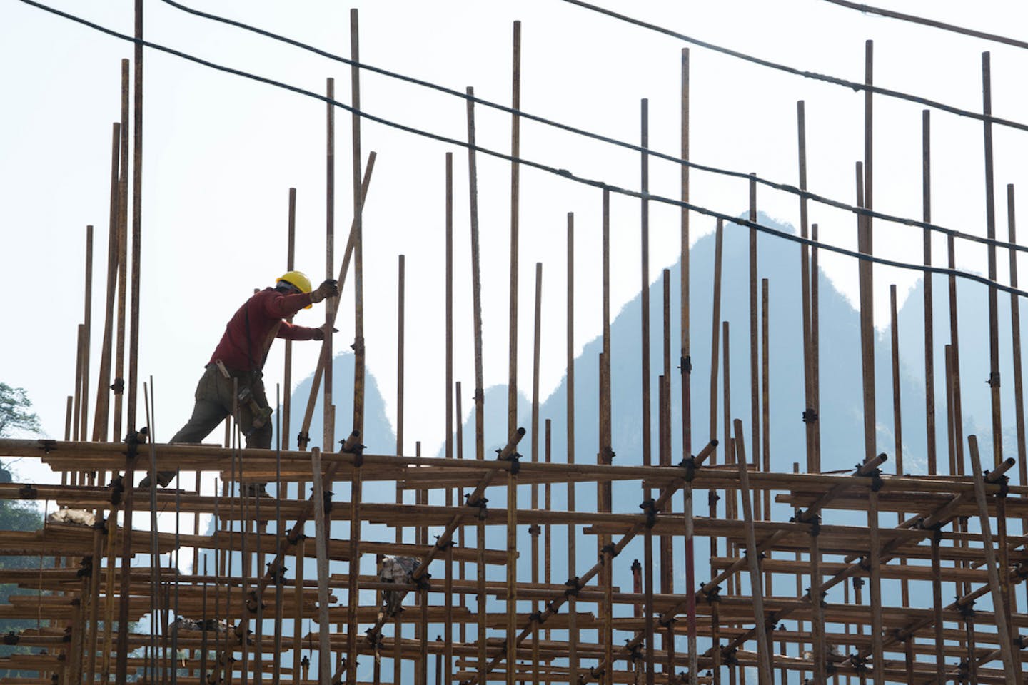 bamboo scaffolding china