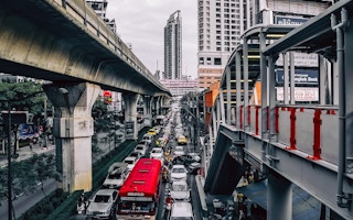 bangkok traffic jam