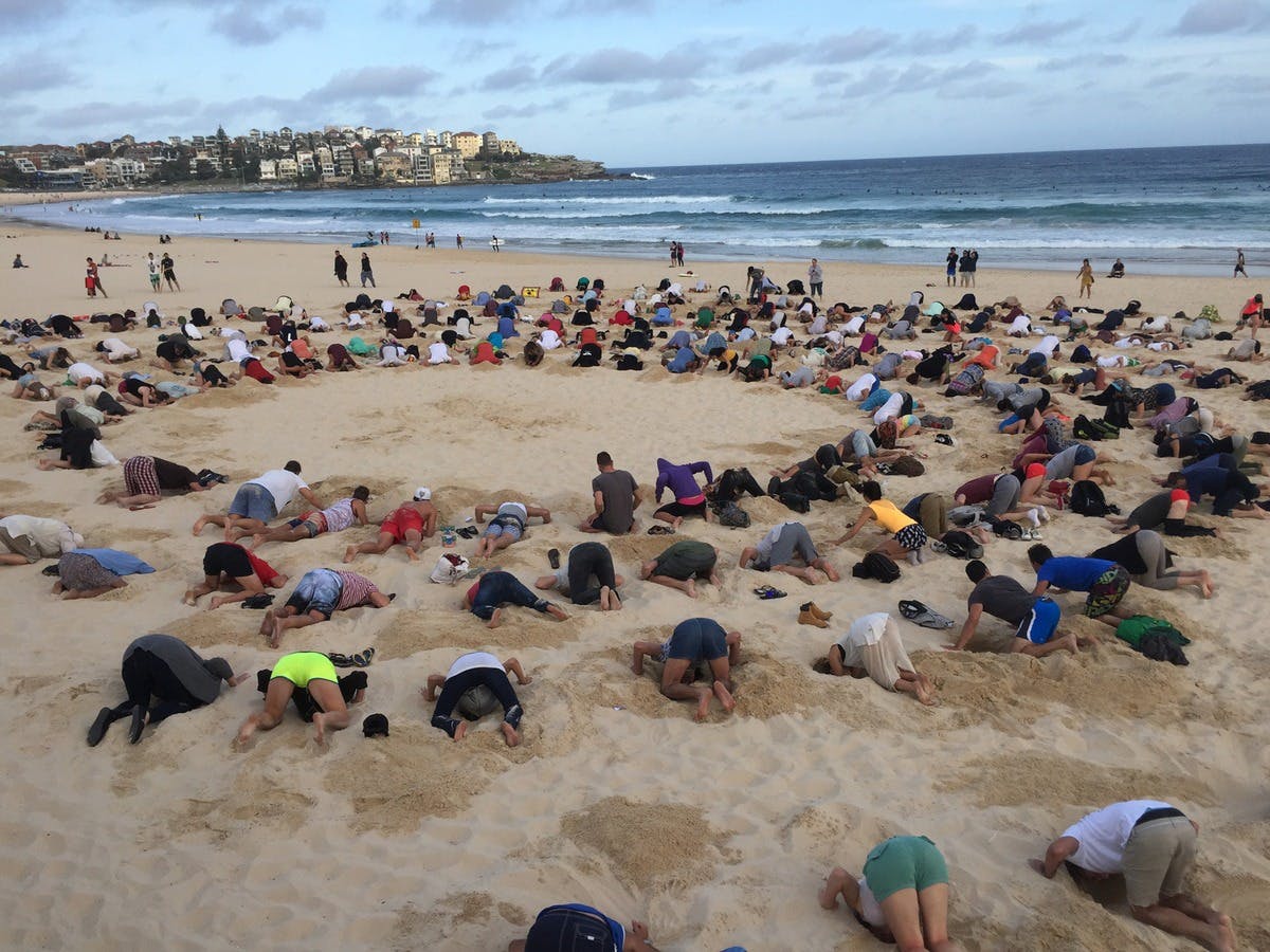 bondi beach protest