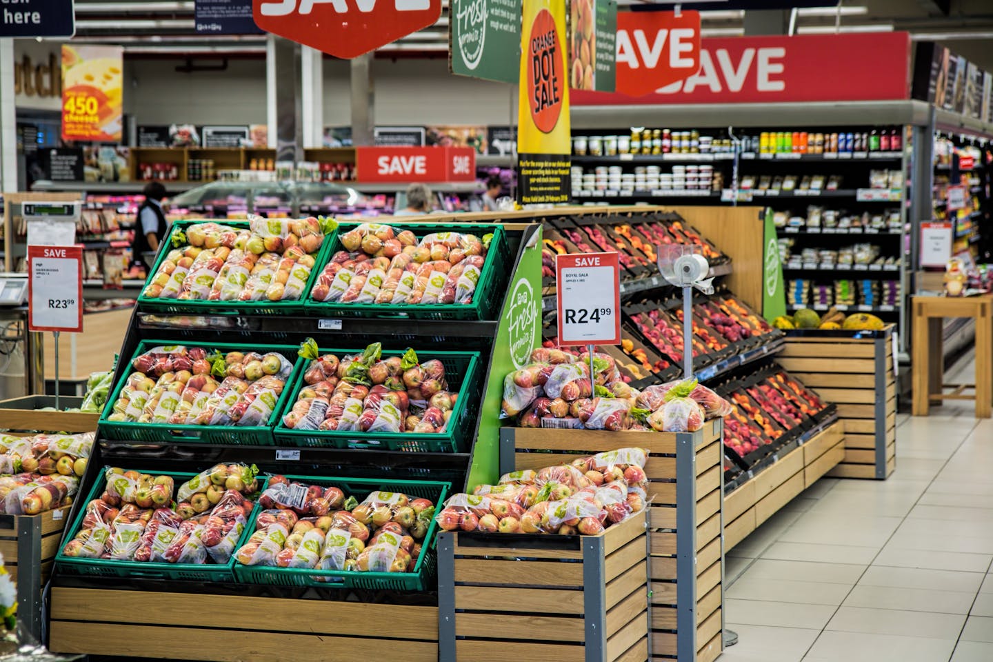 Supermarket singapore food waste