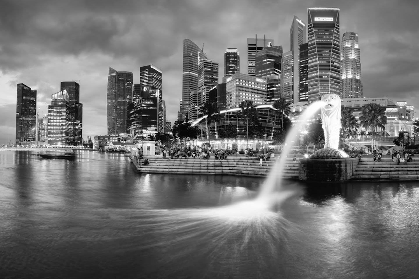 merlion watery