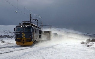 electric train in Norway