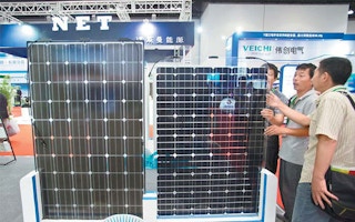 solar panels boom china