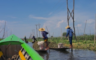 Power lines in Myanmar