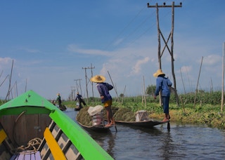 Power lines in Myanmar