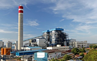 Coal fired power plant in Indonesia