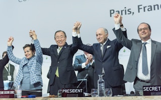 Closing Ceremony at COP21
