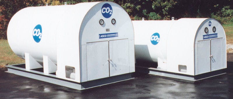 co2 storage tank
