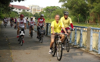 cycling event in Singapore