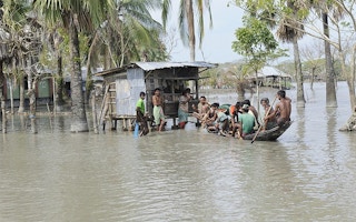 flooded south bangladesh