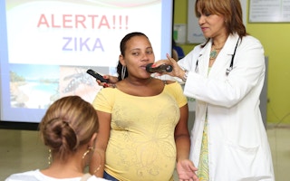 pregnant woman dominican republic