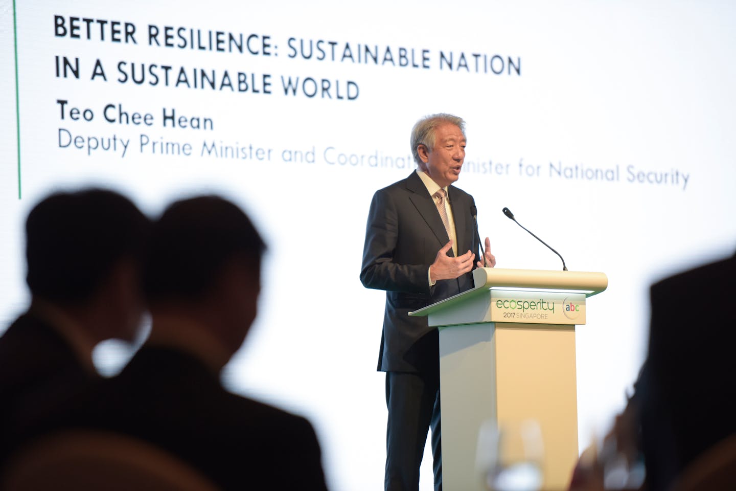DPM Teo Chee Hean at Ecosperity 2017