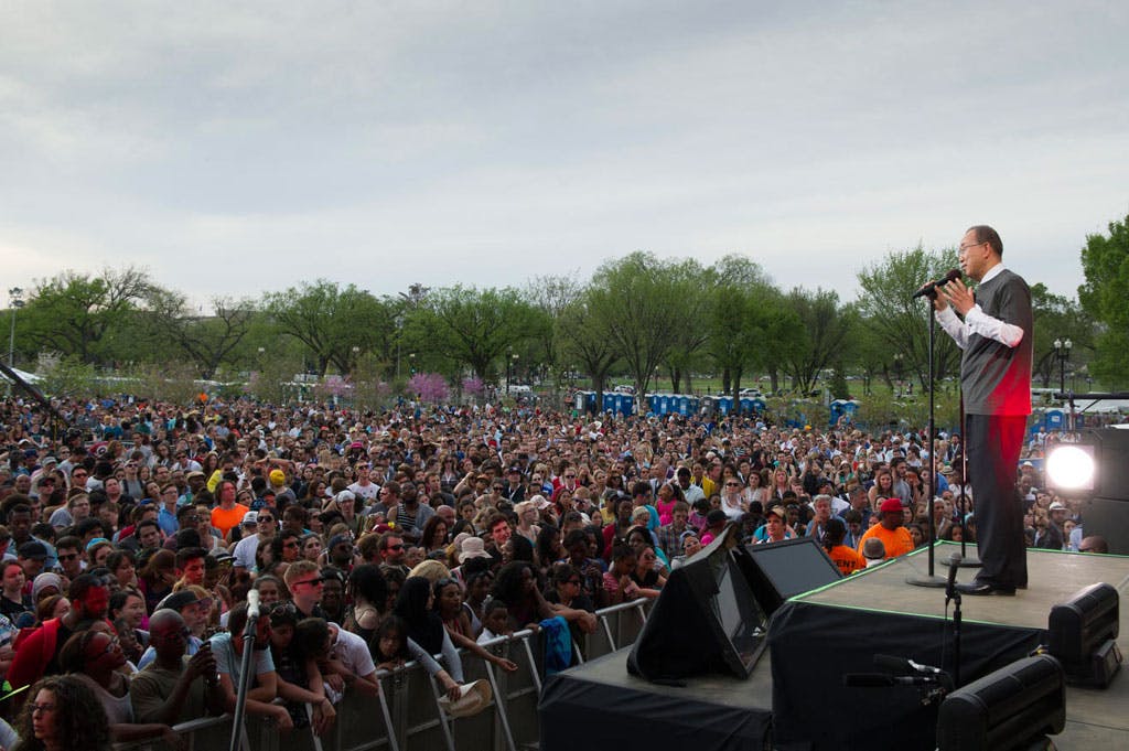 un ban ki moon earth day