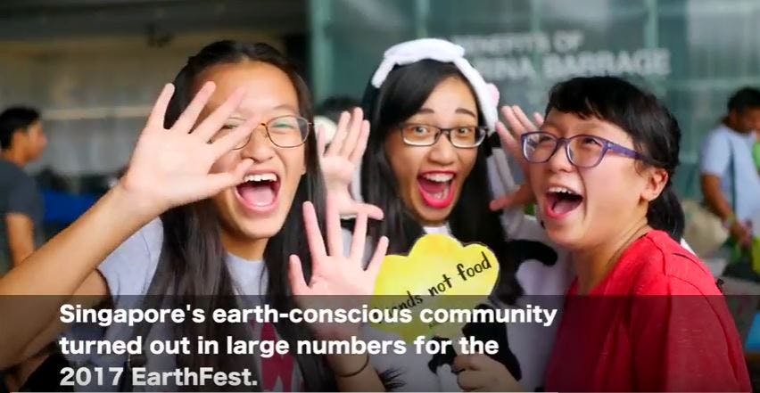 EarthFest video still image