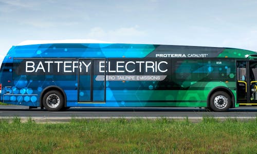 The record-breaking electric bus