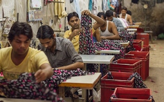 Garment workers in India