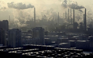 china steel pollution