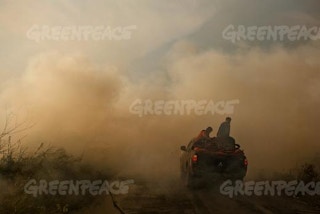 Greenpeace Indonesia forest fire