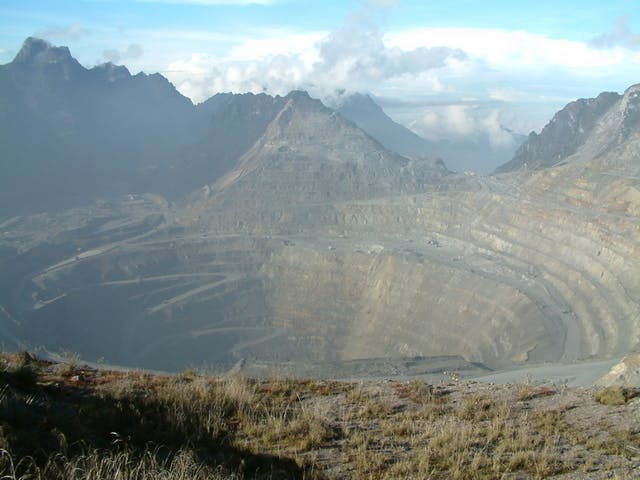 Grasberg mining Indonesia